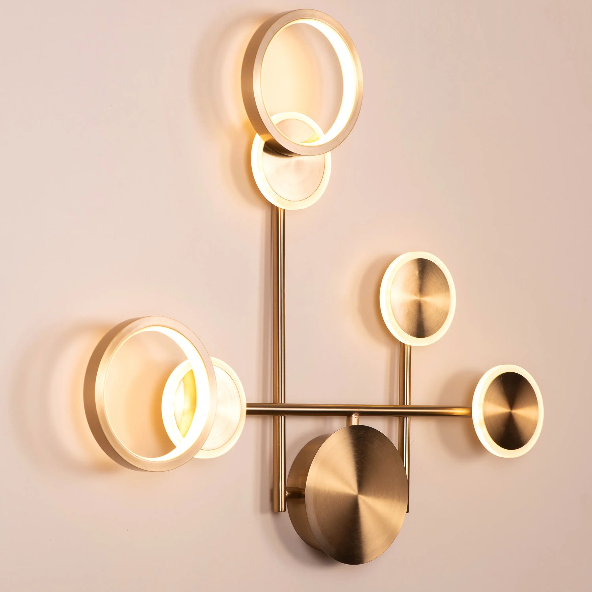 Run Escape Wall Light - Dynamic contemporary wall sconce with artistic metal design and sculptural form, creating bold light patterns for modern interiors