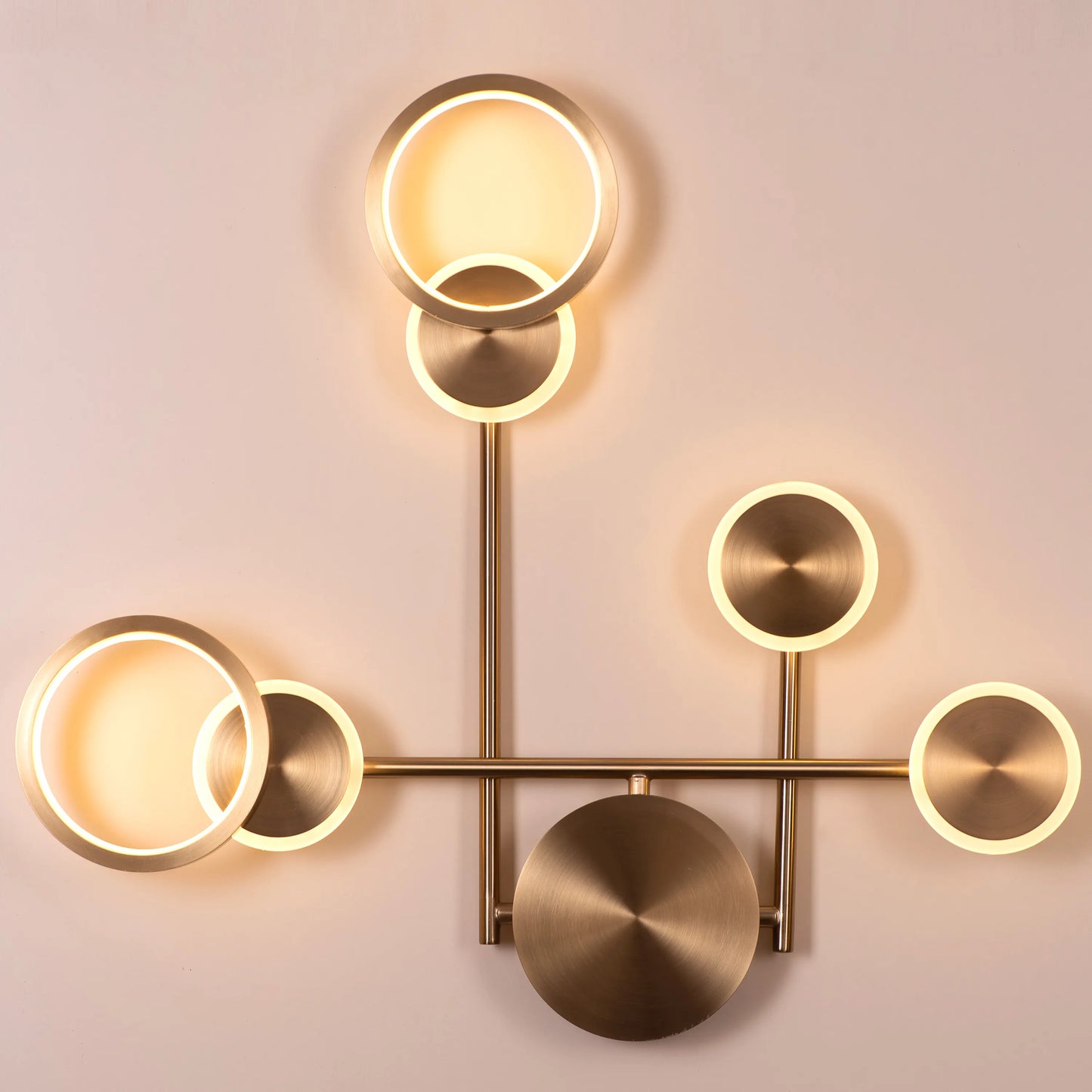 Run Escape Wall Light - Dynamic contemporary wall sconce with artistic metal design and sculptural form, creating bold light patterns for modern interiors