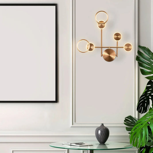 Run Escape Wall Light - Dynamic contemporary wall sconce with artistic metal design and sculptural form, creating bold light patterns for modern interiors