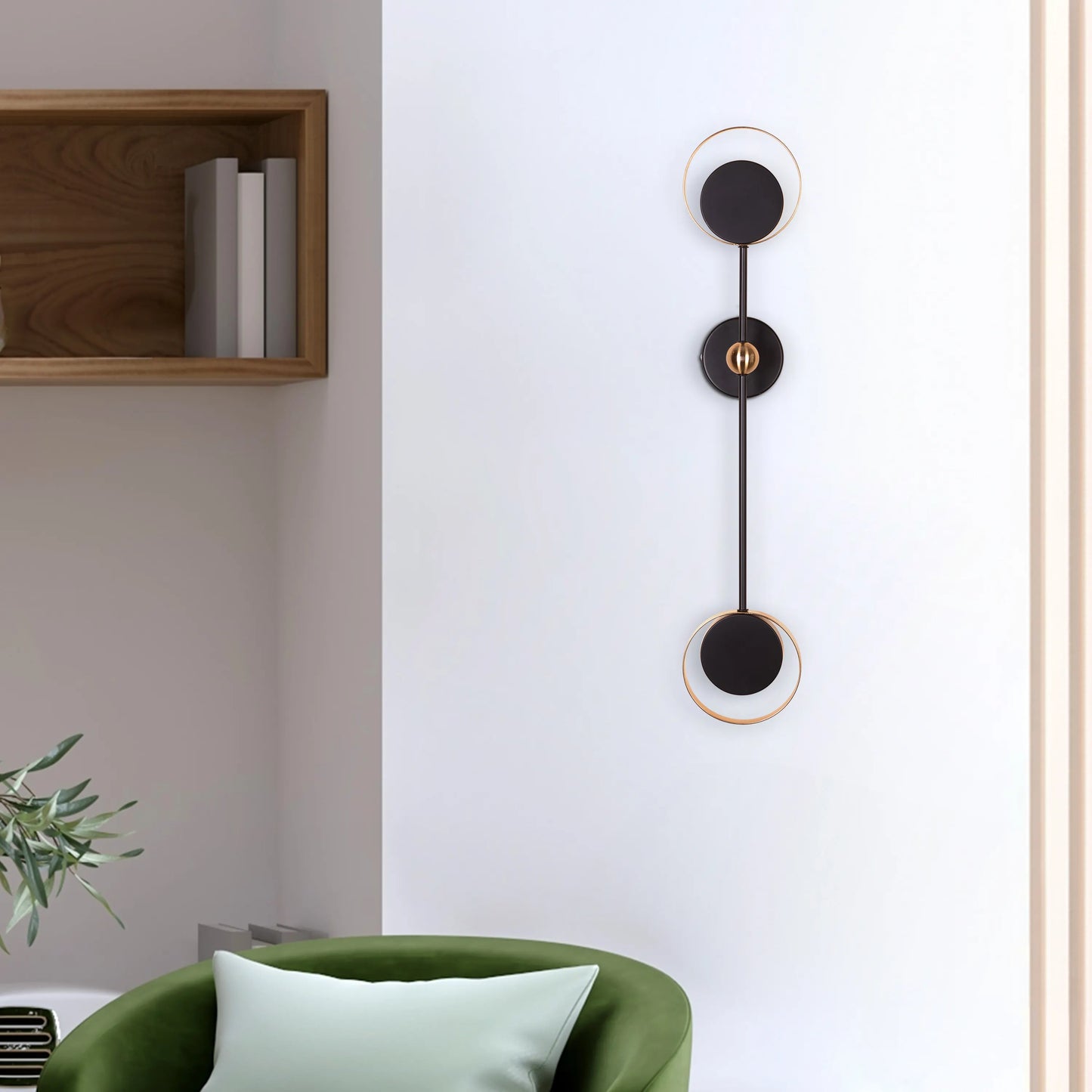 Been This Way Wall Light in Matte Black Finish