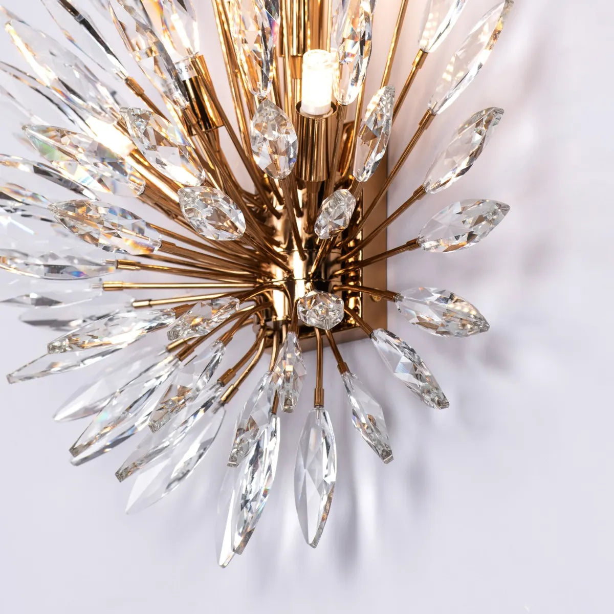 Jewel Of My Heart Crystal Wall Light