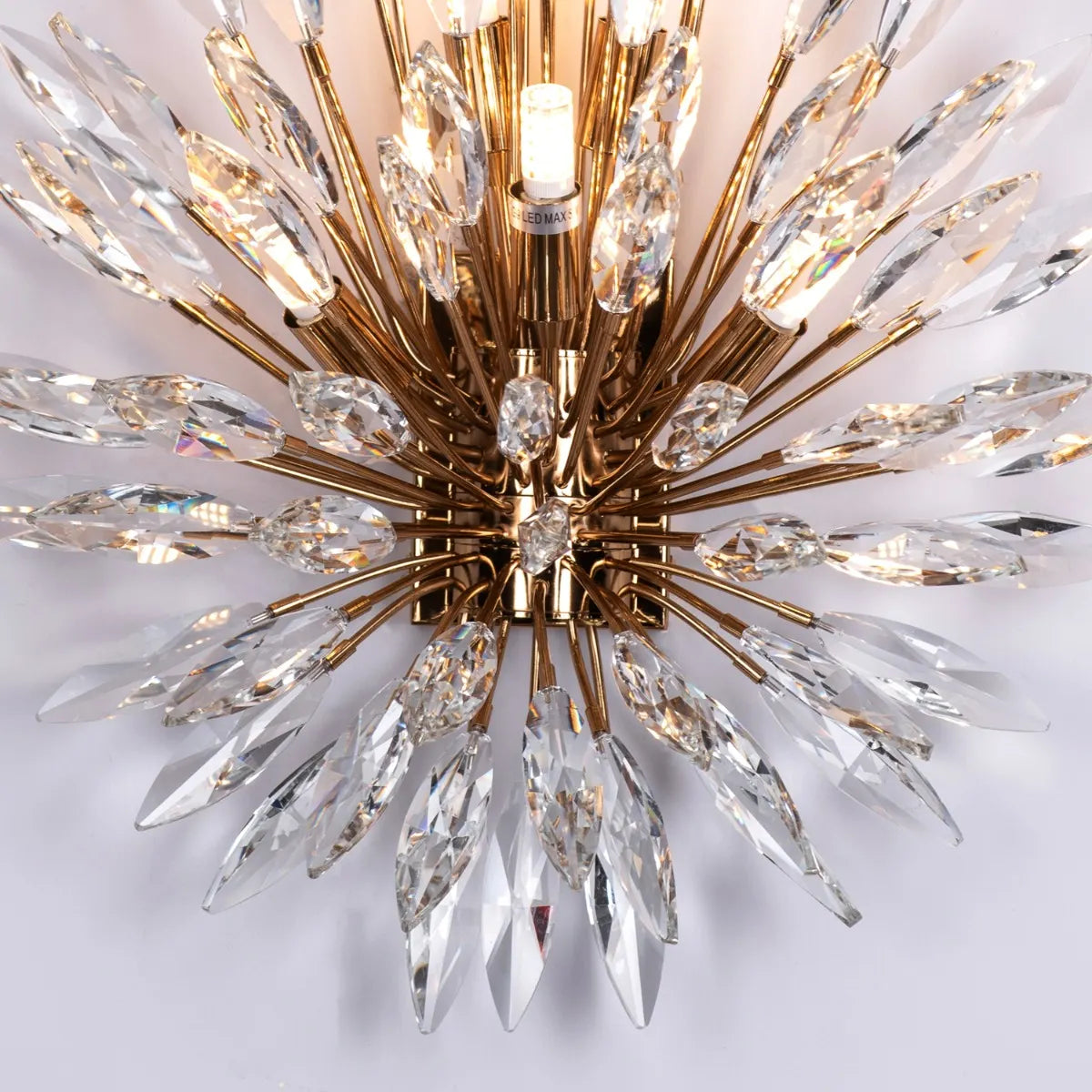 Jewel Of My Heart Crystal Wall Light