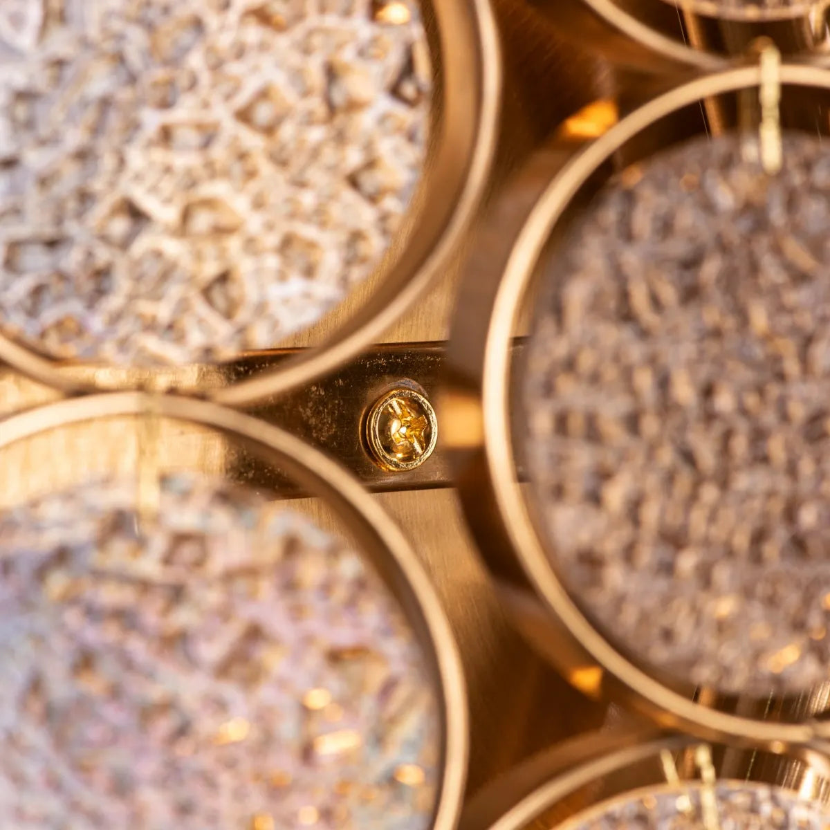 Louder Than Thunder Crystal Wall Light