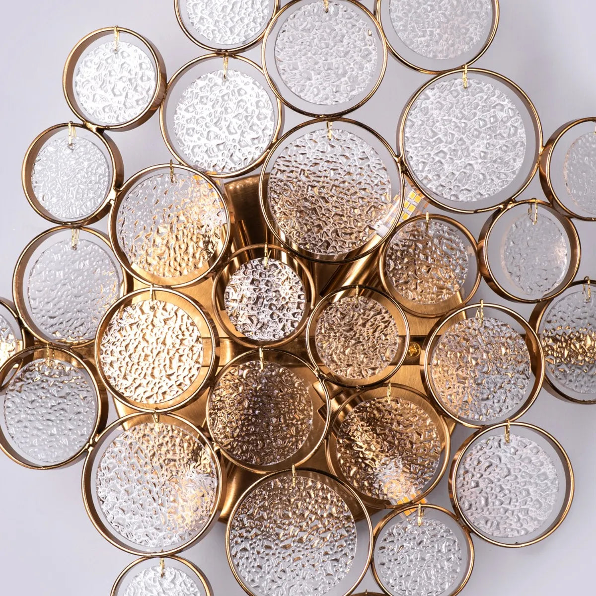 Louder Than Thunder Crystal Wall Light