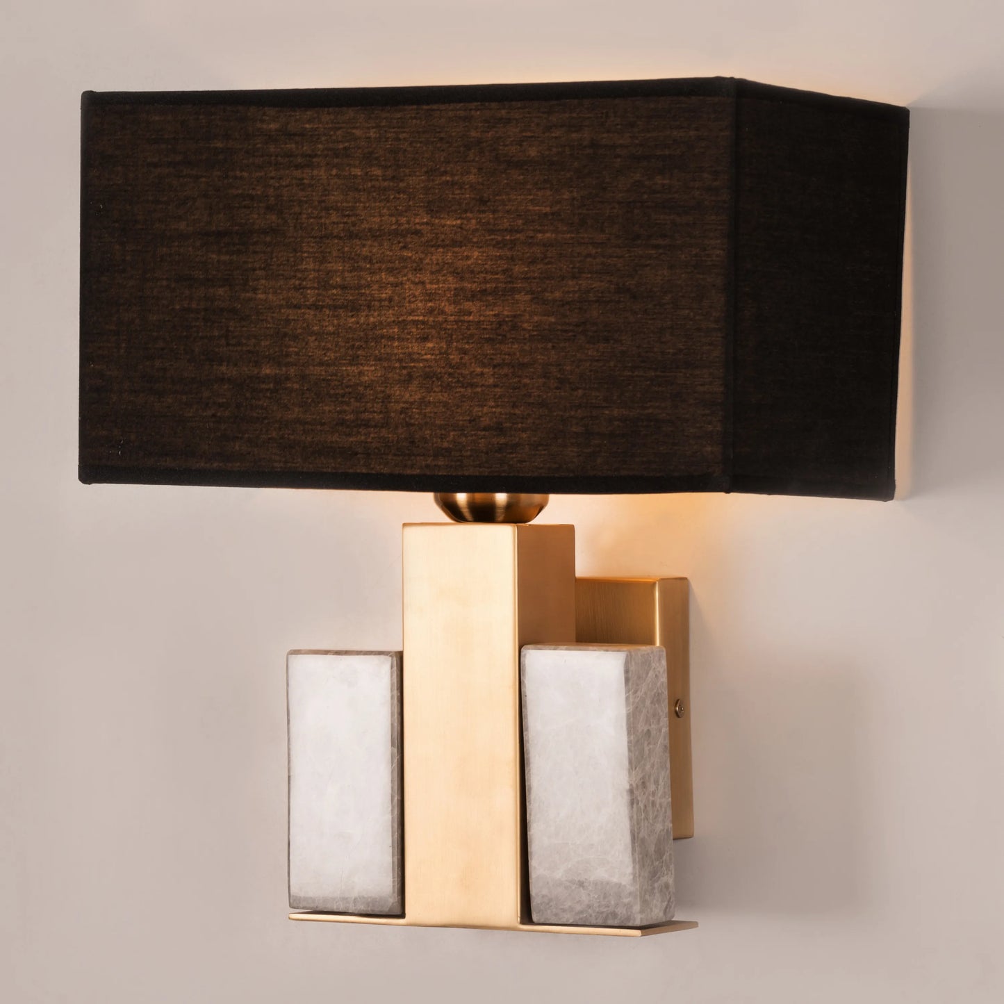 Your Majesty (Gold, Grey) Marble Wall Light
