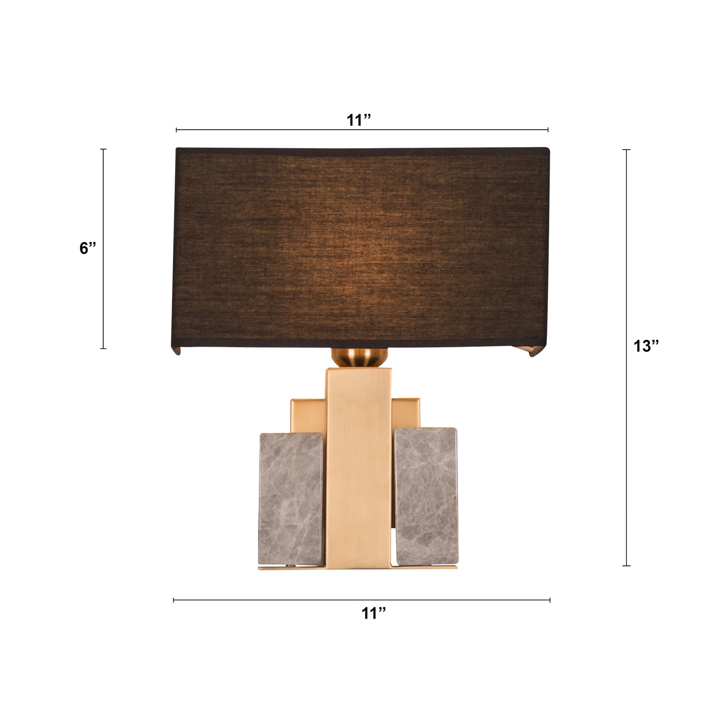 Your Majesty (Gold, Grey) Marble Wall Light