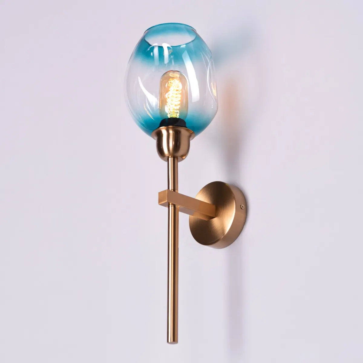 Mykonos Memories Glass Wall Light – luxurious wall light with intricate glass design, inspired by the beauty of Mykonos, offering a soft, ambient glow for a peaceful atmosphere.