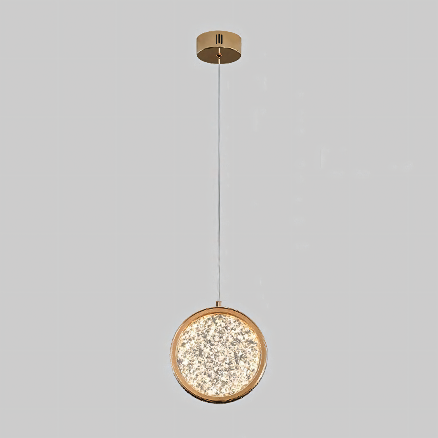 Captivating Crystal and Industrial-Inspired Chandelier Design