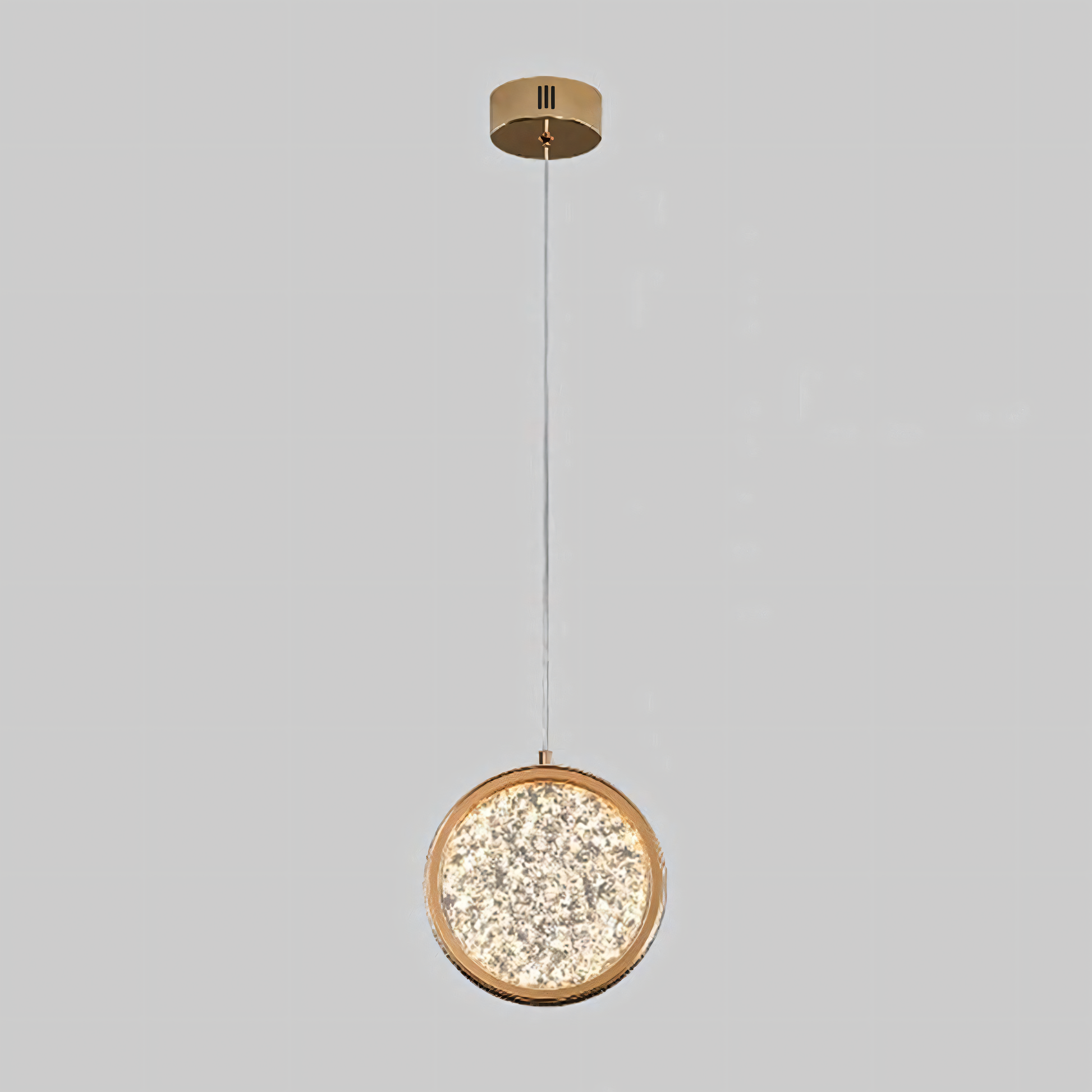 Captivating Crystal and Industrial-Inspired Chandelier Design