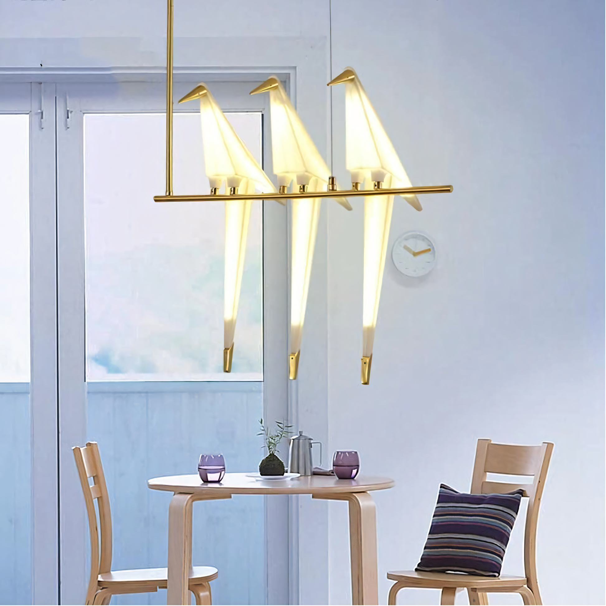 Elegant Italian-crafted LED chandelier for an Ice Kingdom