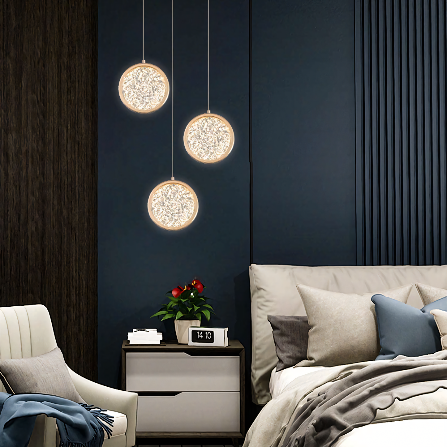 Mesmerizing Display of the Moon Forge Chandelier