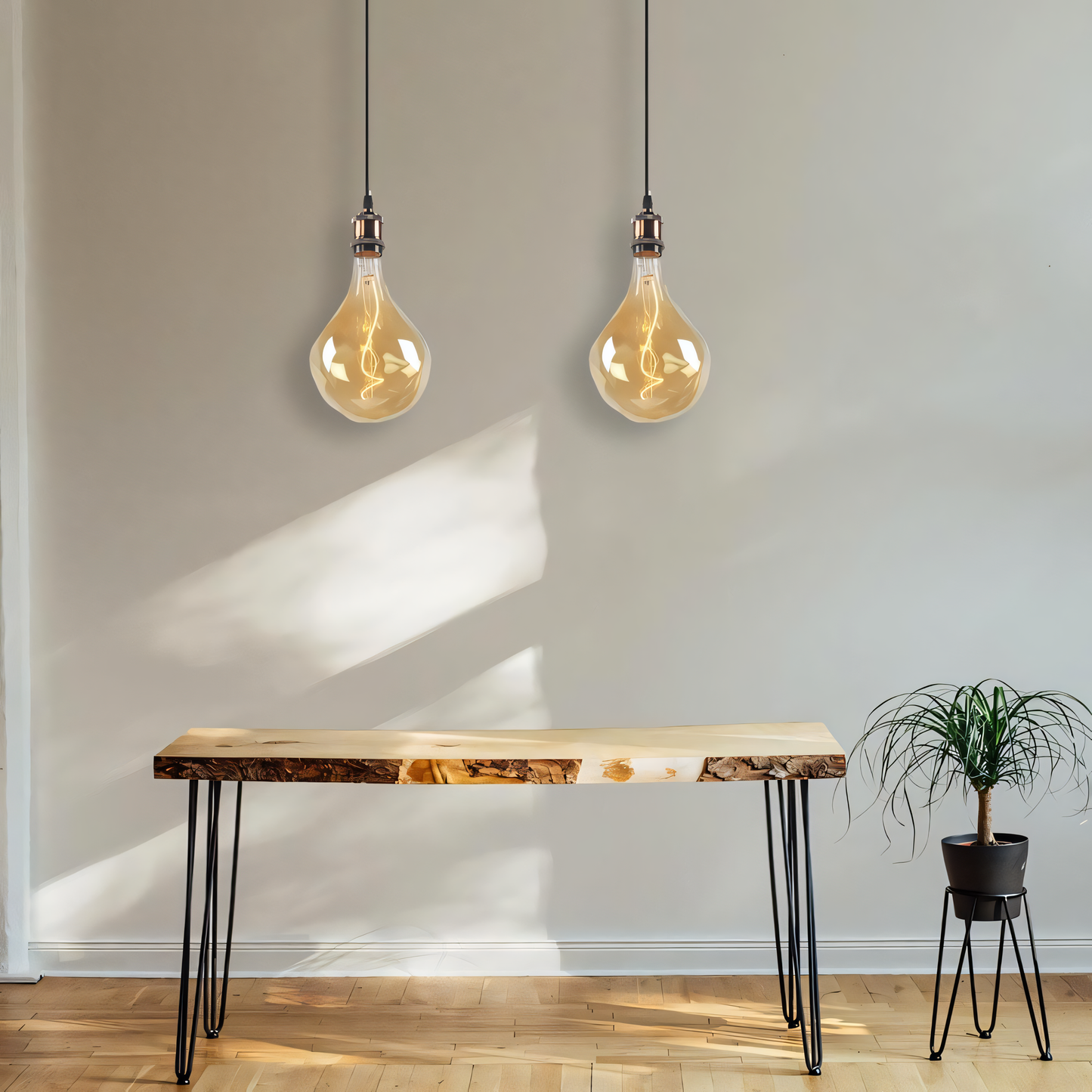 Minimalist and Sophisticated Edison Chandelier