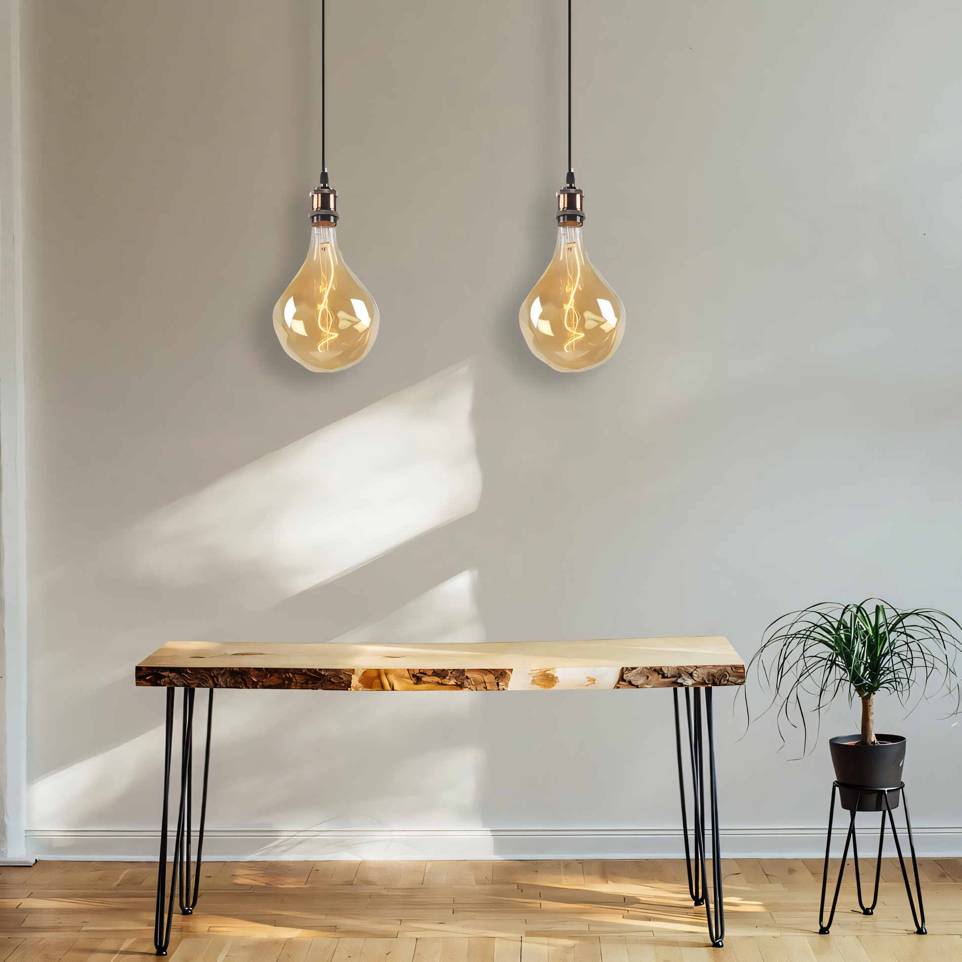 Minimalist and Sophisticated Edison Chandelier