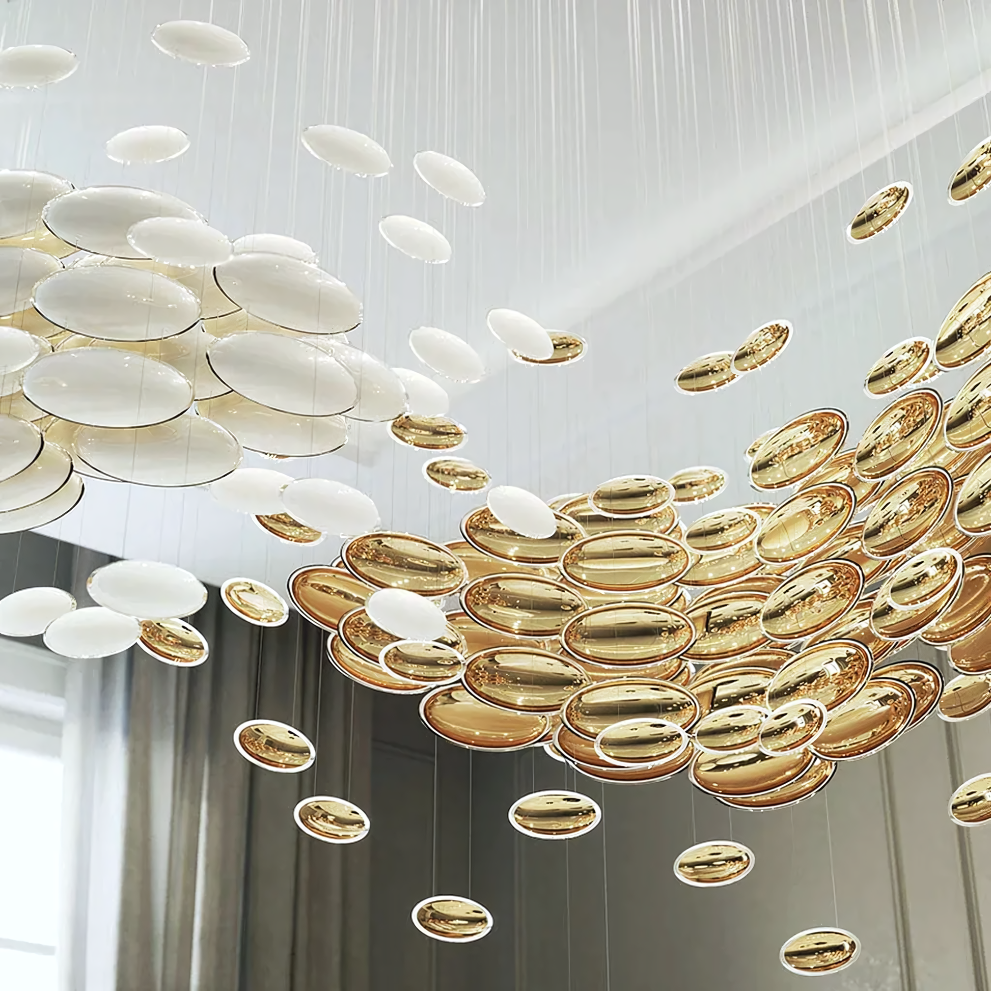 Delicate Glass Chandelier Lighting