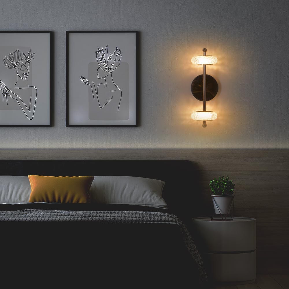 Enchanted wall lantern, a beacon of protection