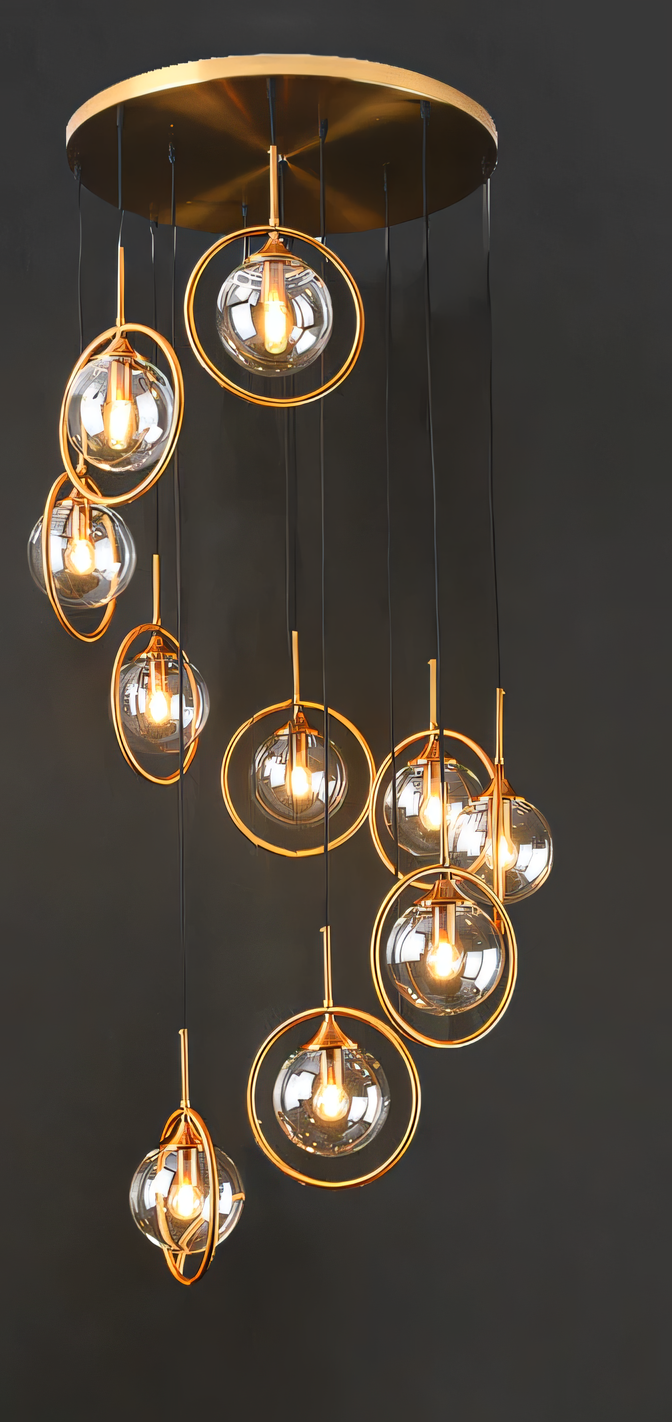 Hanging Gardens Chandelier: Captivating display of natural elegance.