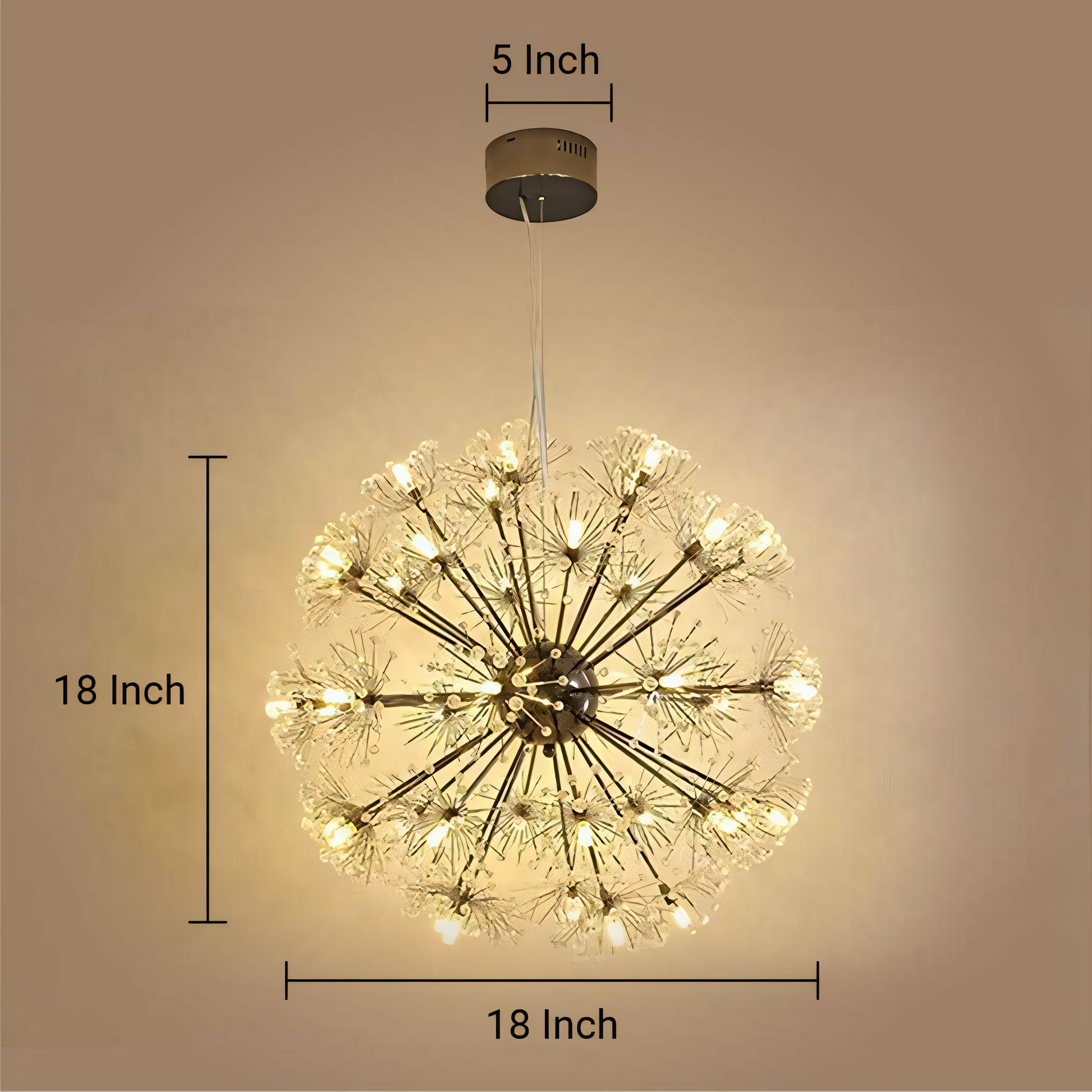 Captivating Cloud-like Chandelier Design