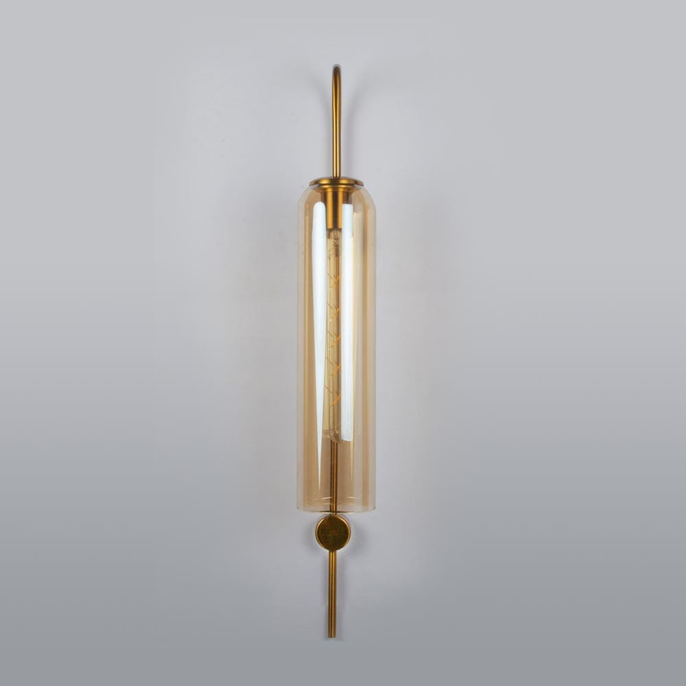 Exquisite wall lamp, warm glow, self-discovery's guiding light.