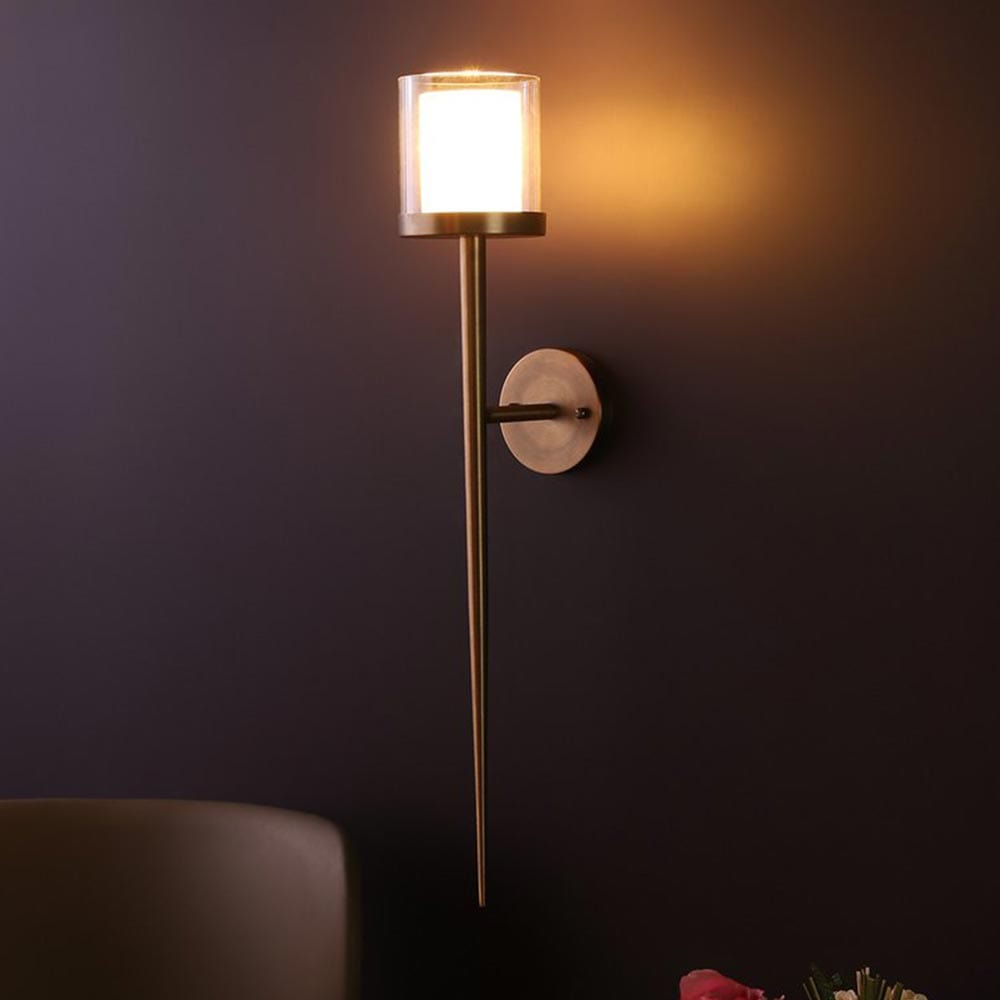 Ancient motifs illuminated by the warm glow