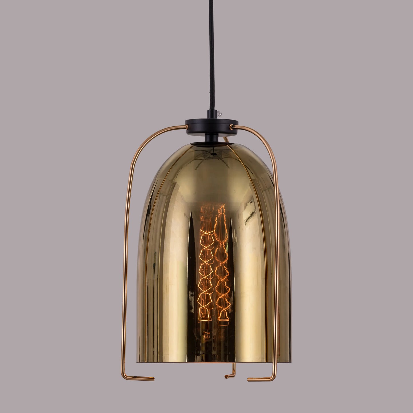 Eye Of The Tiger Glass Pendant Light