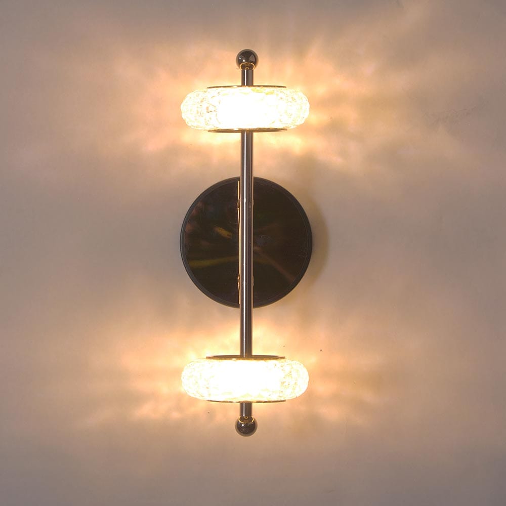 Flames dancing in defiance of the darkness