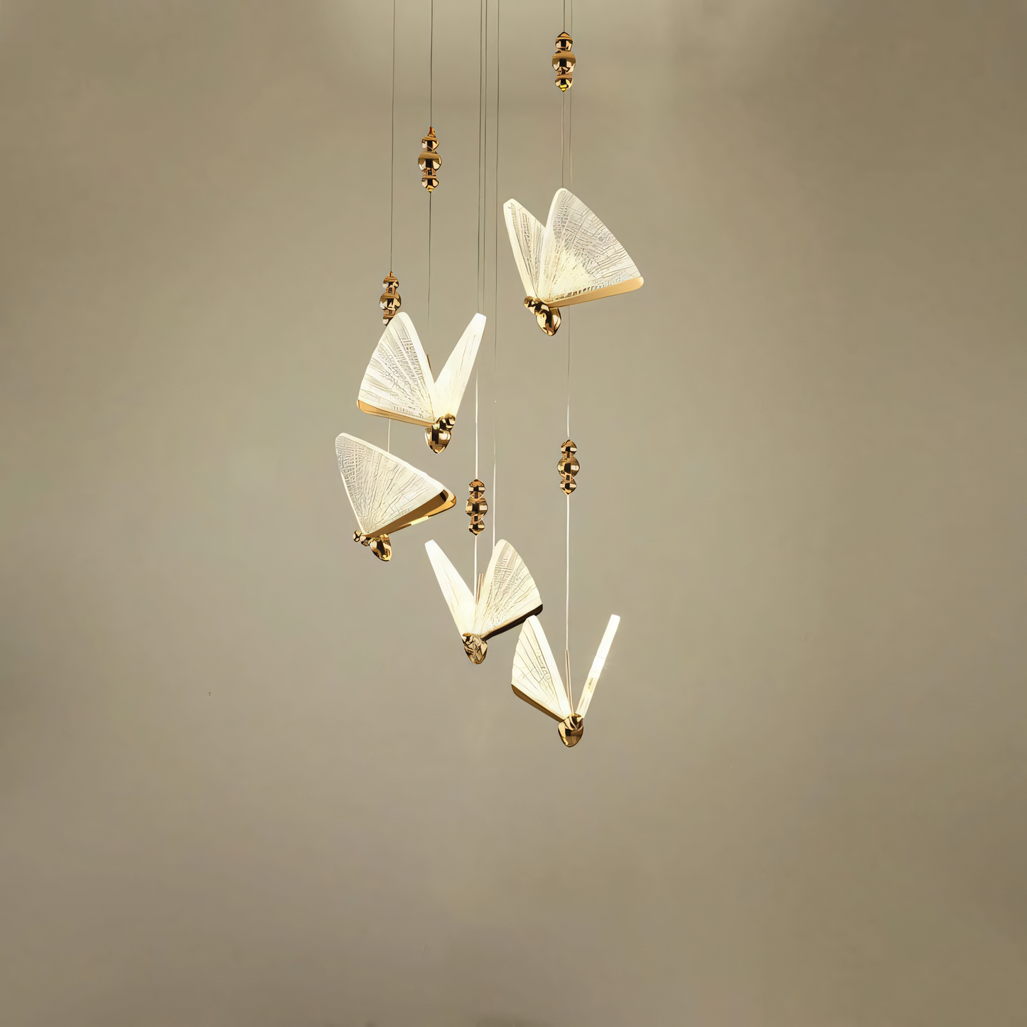 Captivating display of light and form: The Butterfly Hanging Light