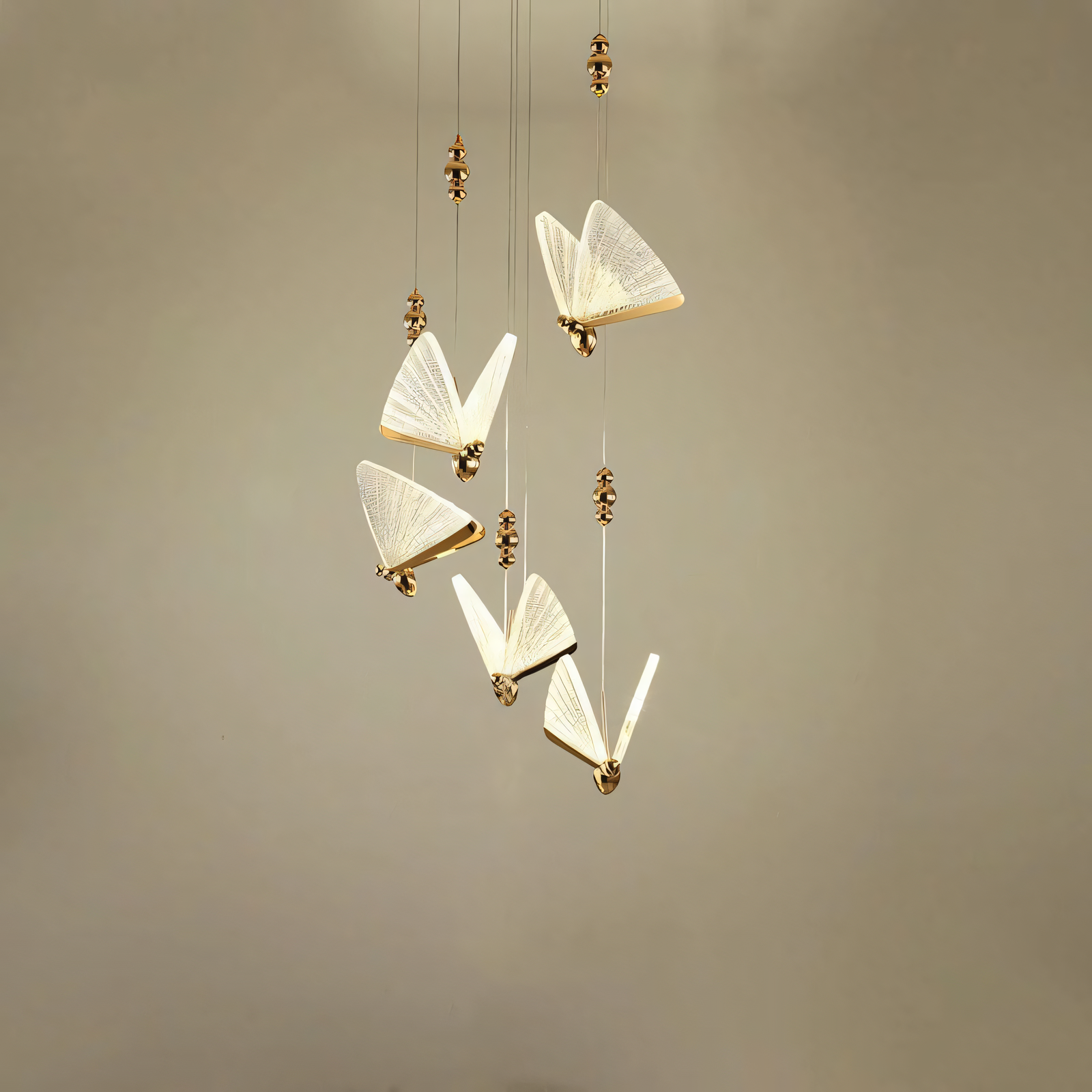 Captivating display of light and form: The Butterfly Hanging Light