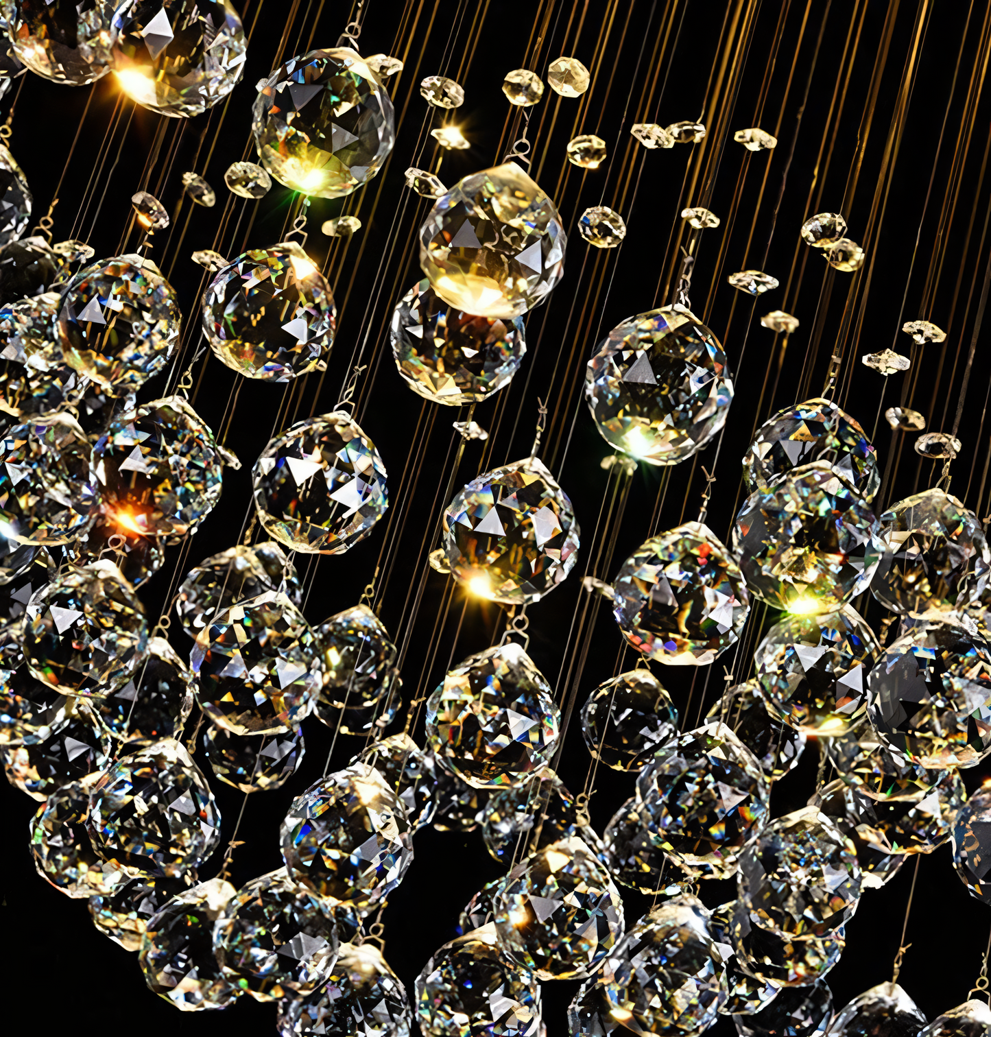 Magical Enchanted Cosmic-themed Chandelier