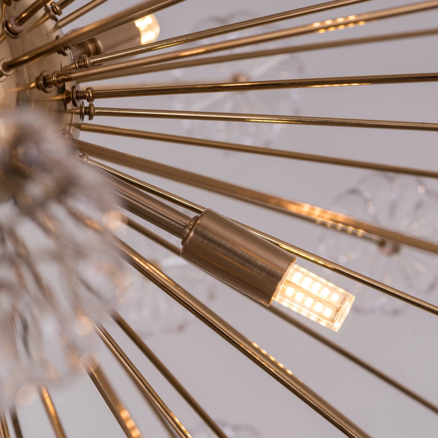 Flower Power Crystal Chandelier