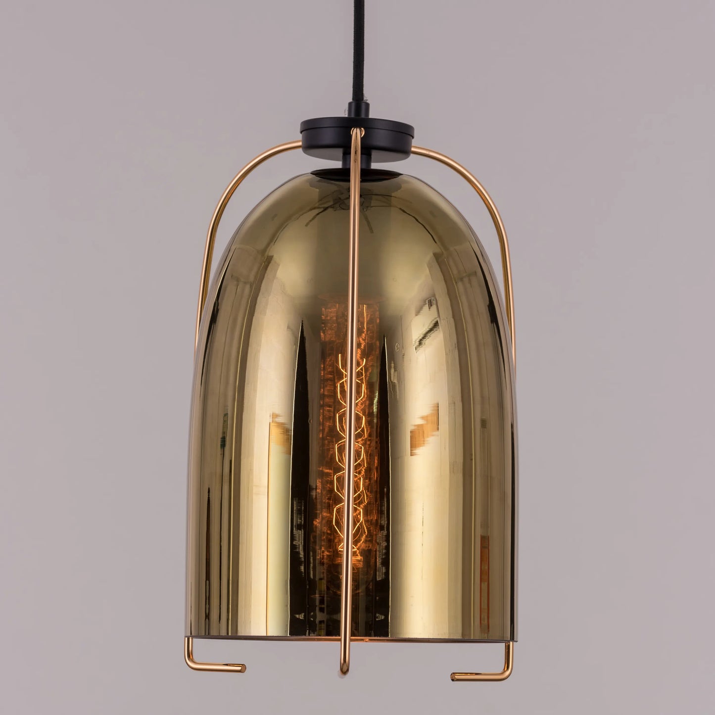 Eye Of The Tiger Glass Pendant Light
