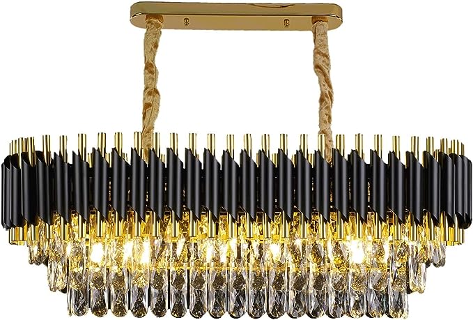 Luxurious living room lighting centerpiece