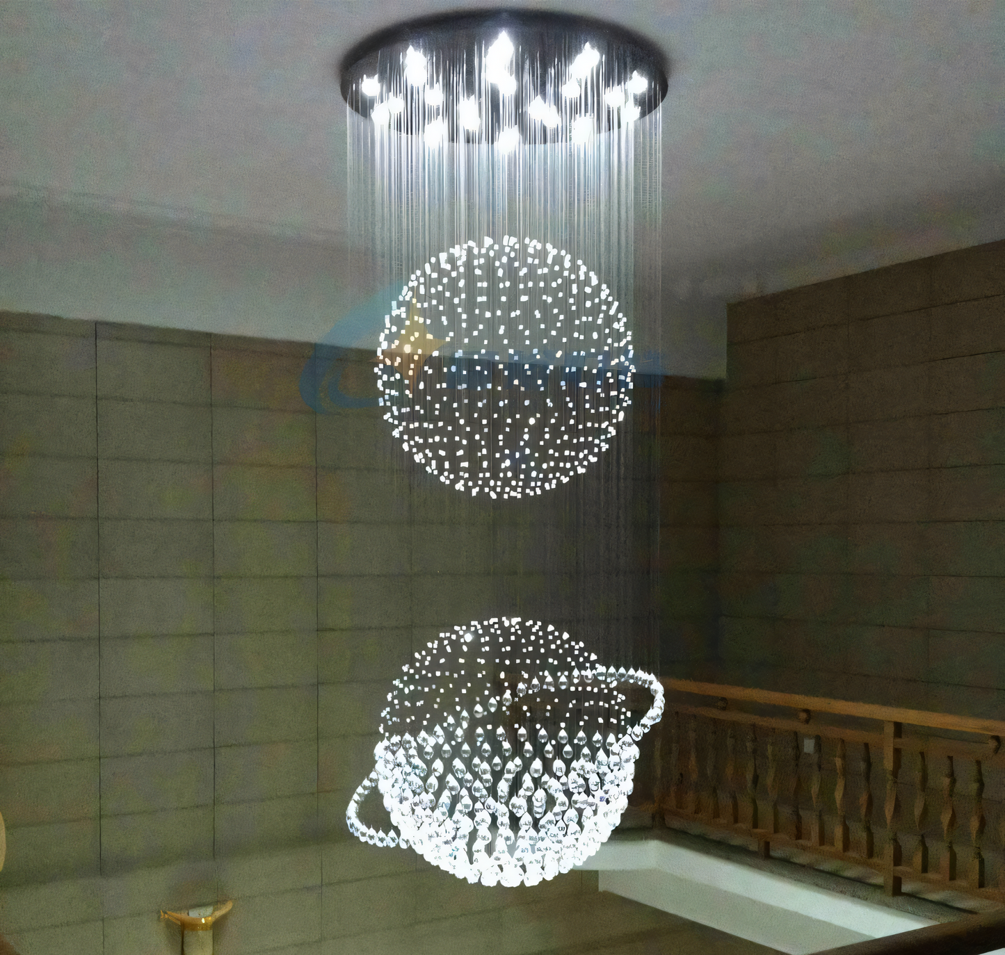 Captivating Cosmic-inspired Lighting Fixture