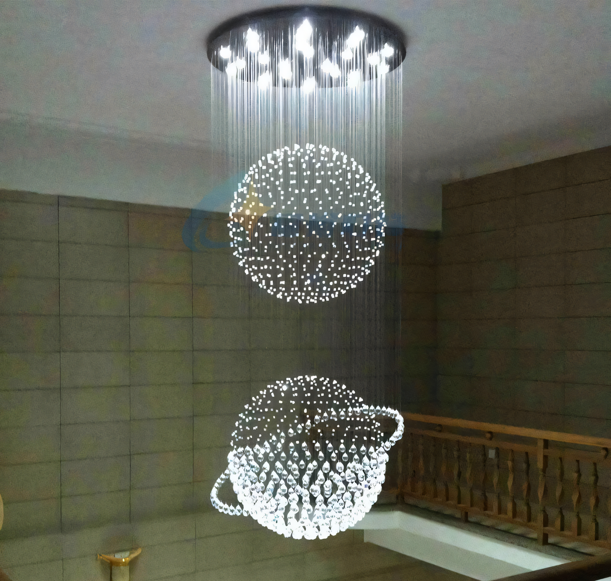 Captivating Cosmic-inspired Lighting Fixture