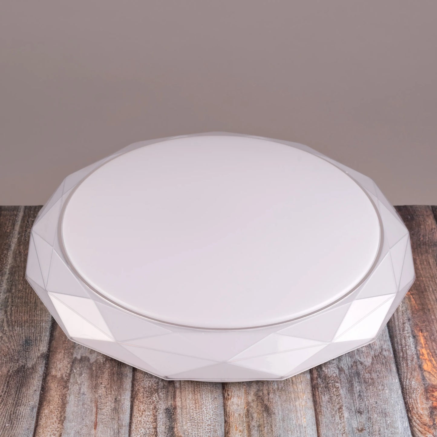 Live A Little (Chrome, 3 Color Built-In LED) Ceiling Light