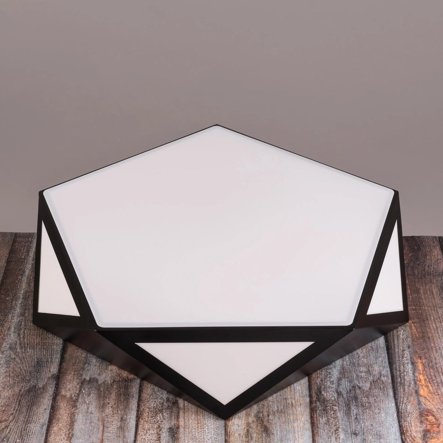 Give A Little (Black, 3 Color Built-In LED) Ceiling Light