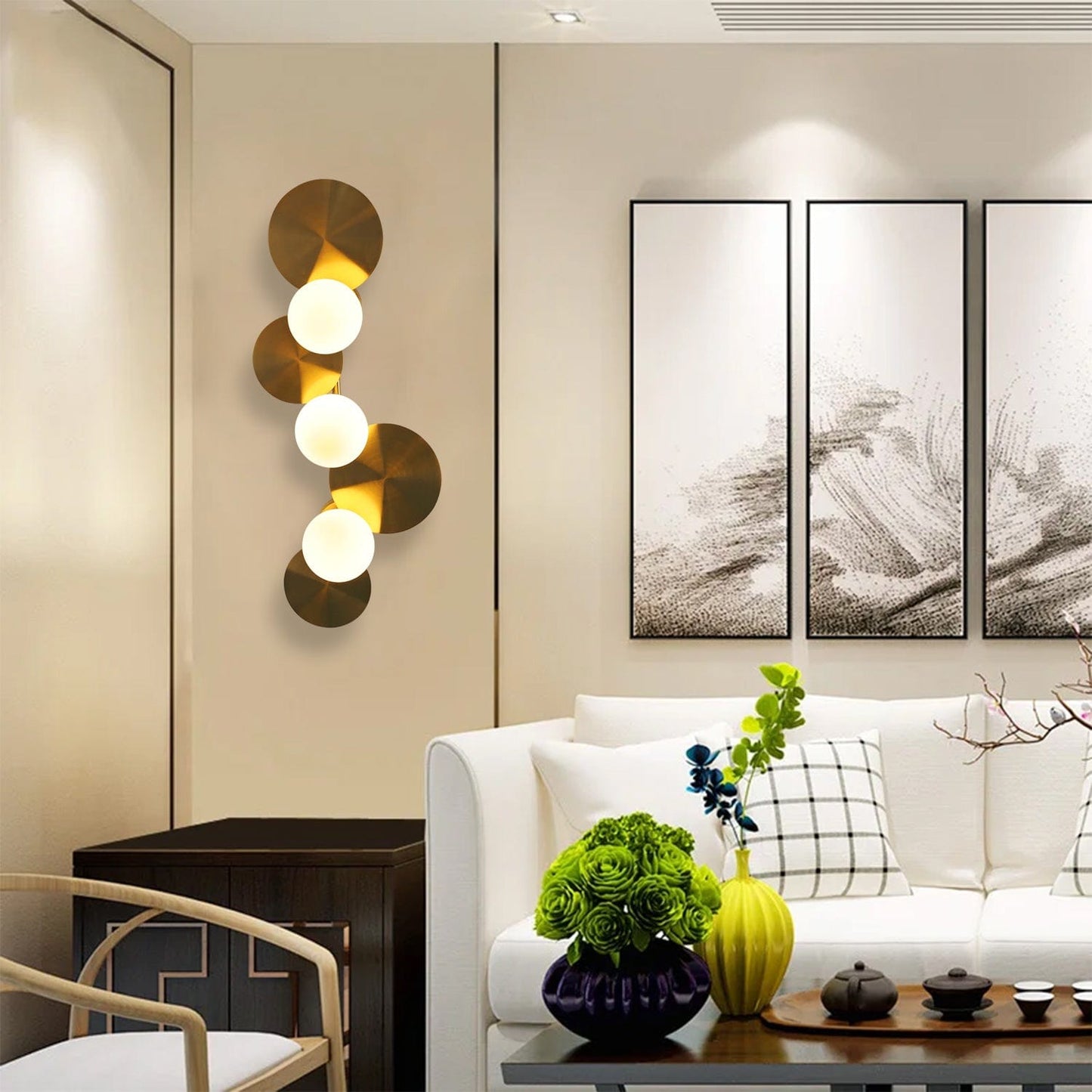 Lumina Sphere Wall Sconce - Suspenseful Narrative