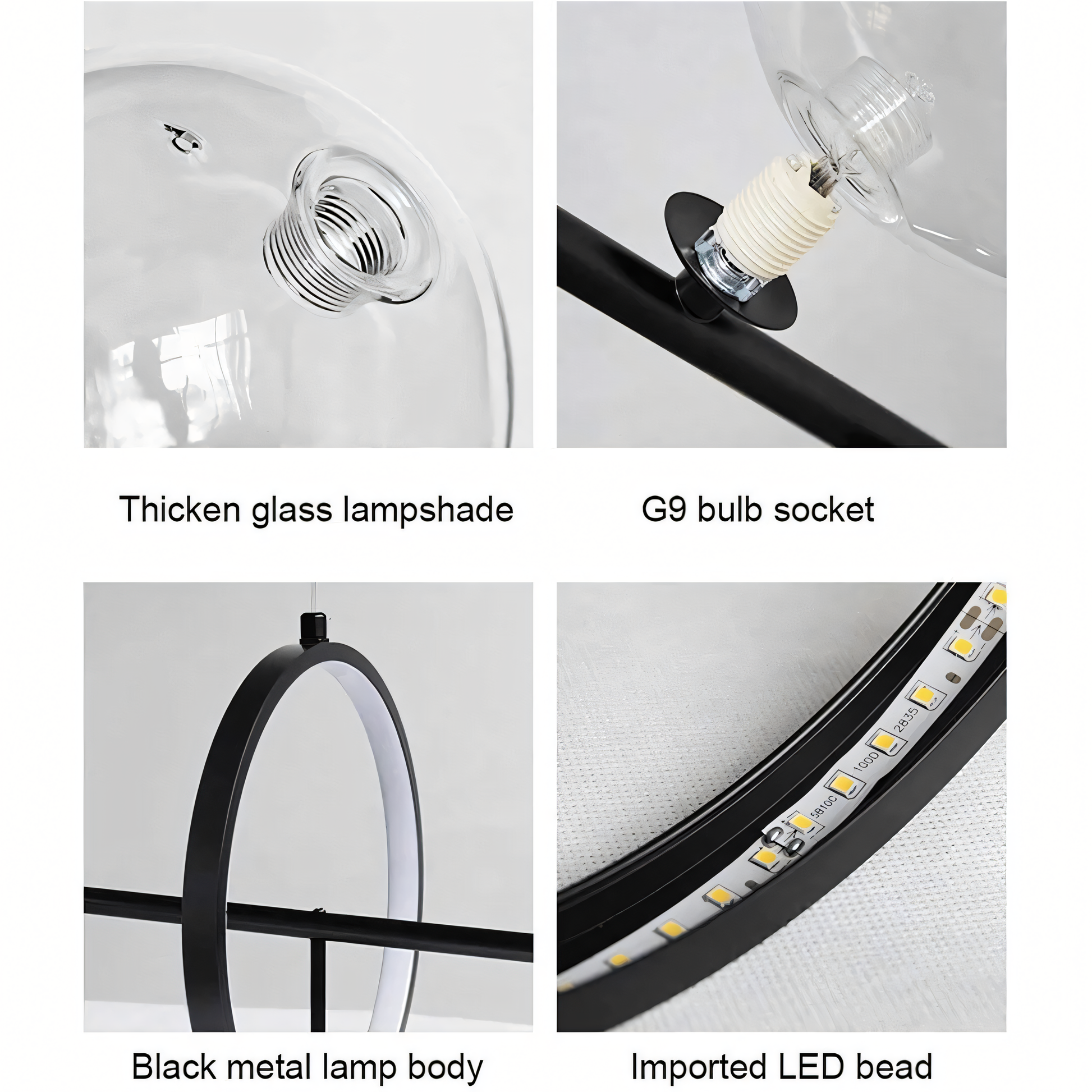 Soft, ambient glow of the LED lighting in the room