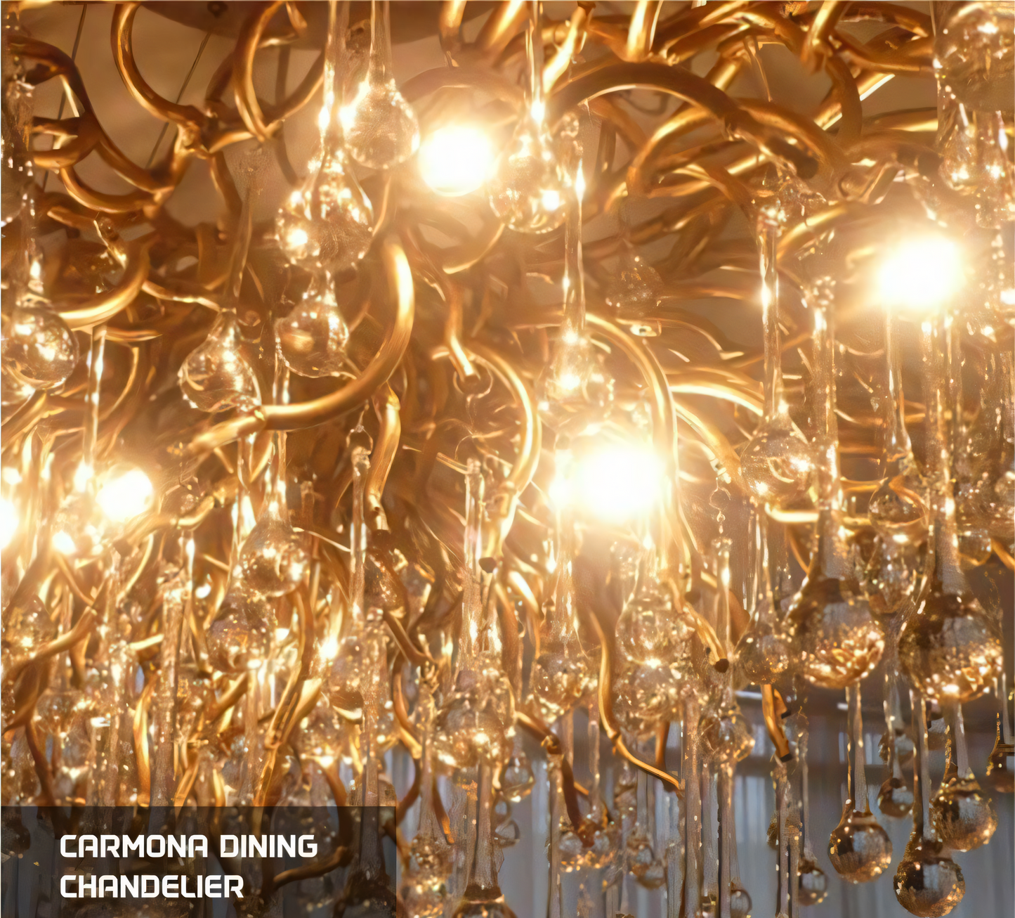 Contrast of classical and contemporary design in one fixture