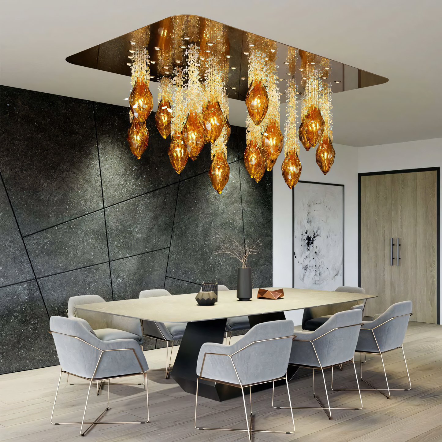 Radiant Icicle Chandelier Lighting
