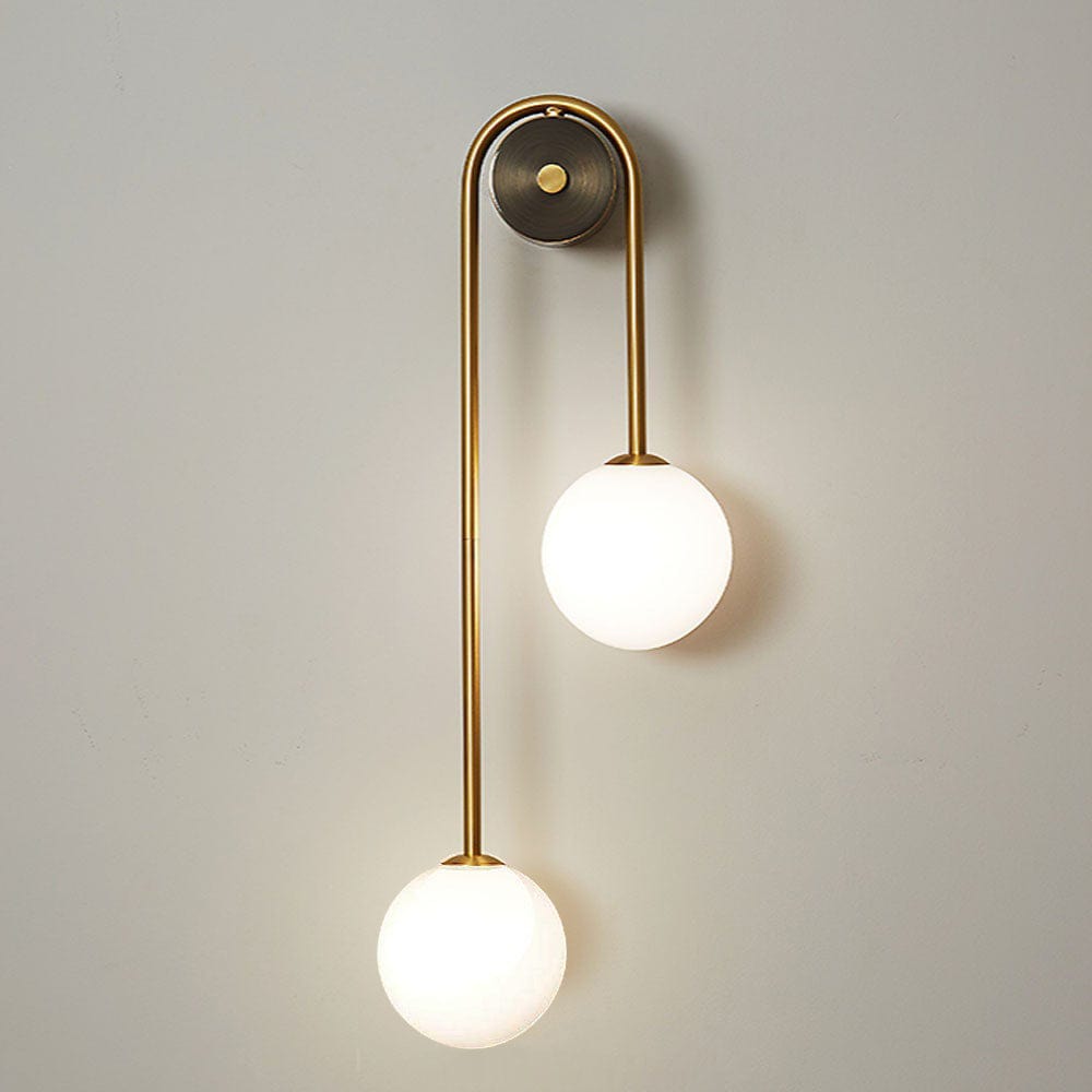 Bedroom wall sconce, warm radiance