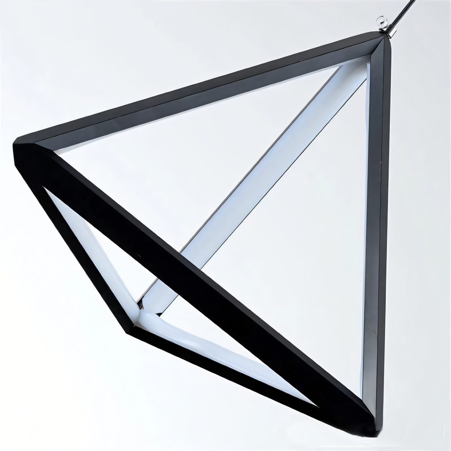 Mesmerizing Display of the Modern Geometric Triangle Chandelier