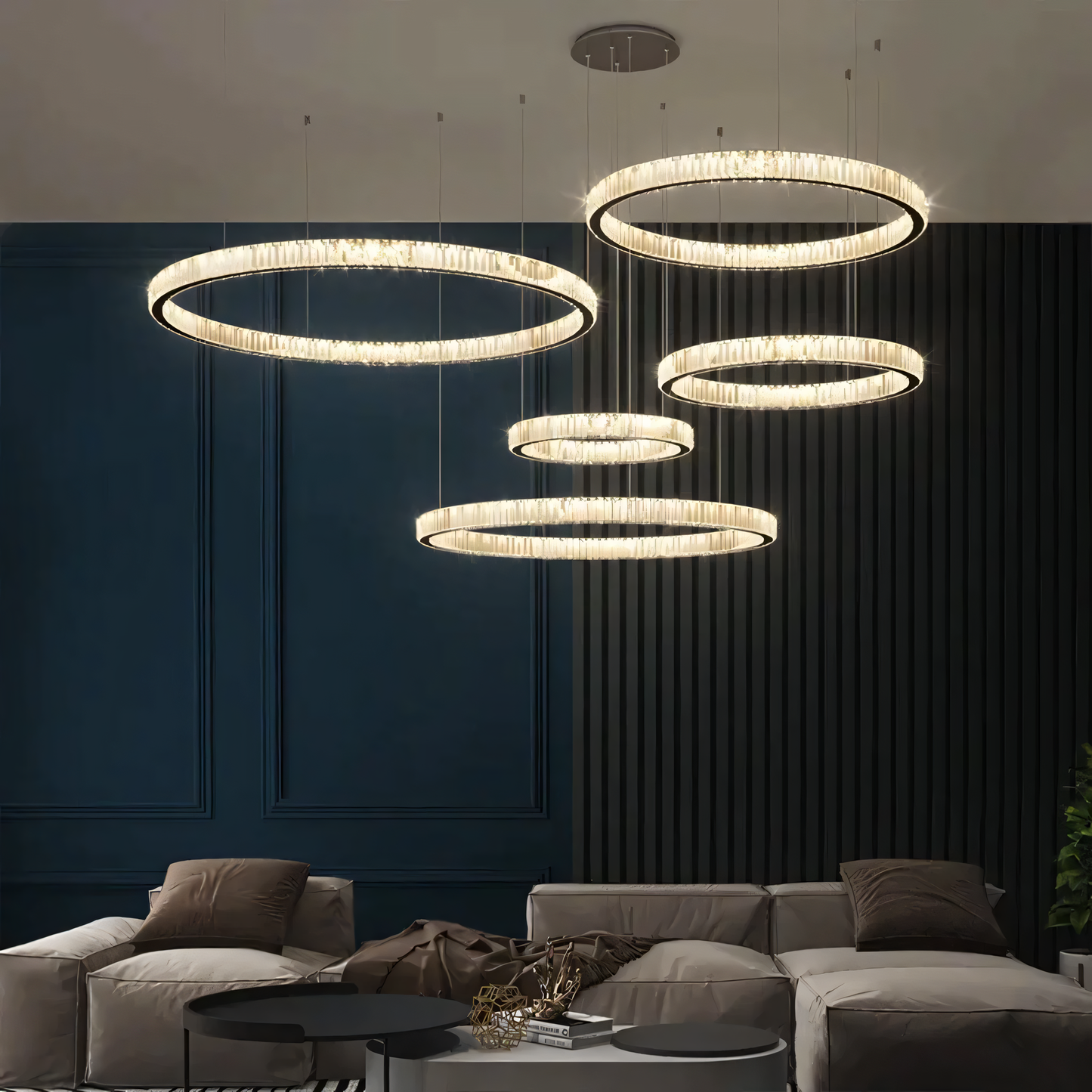 Celestial Ring Chandelier