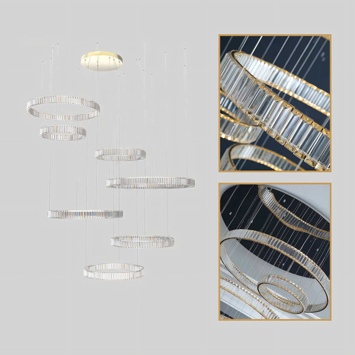 Celestial Ring Chandelier