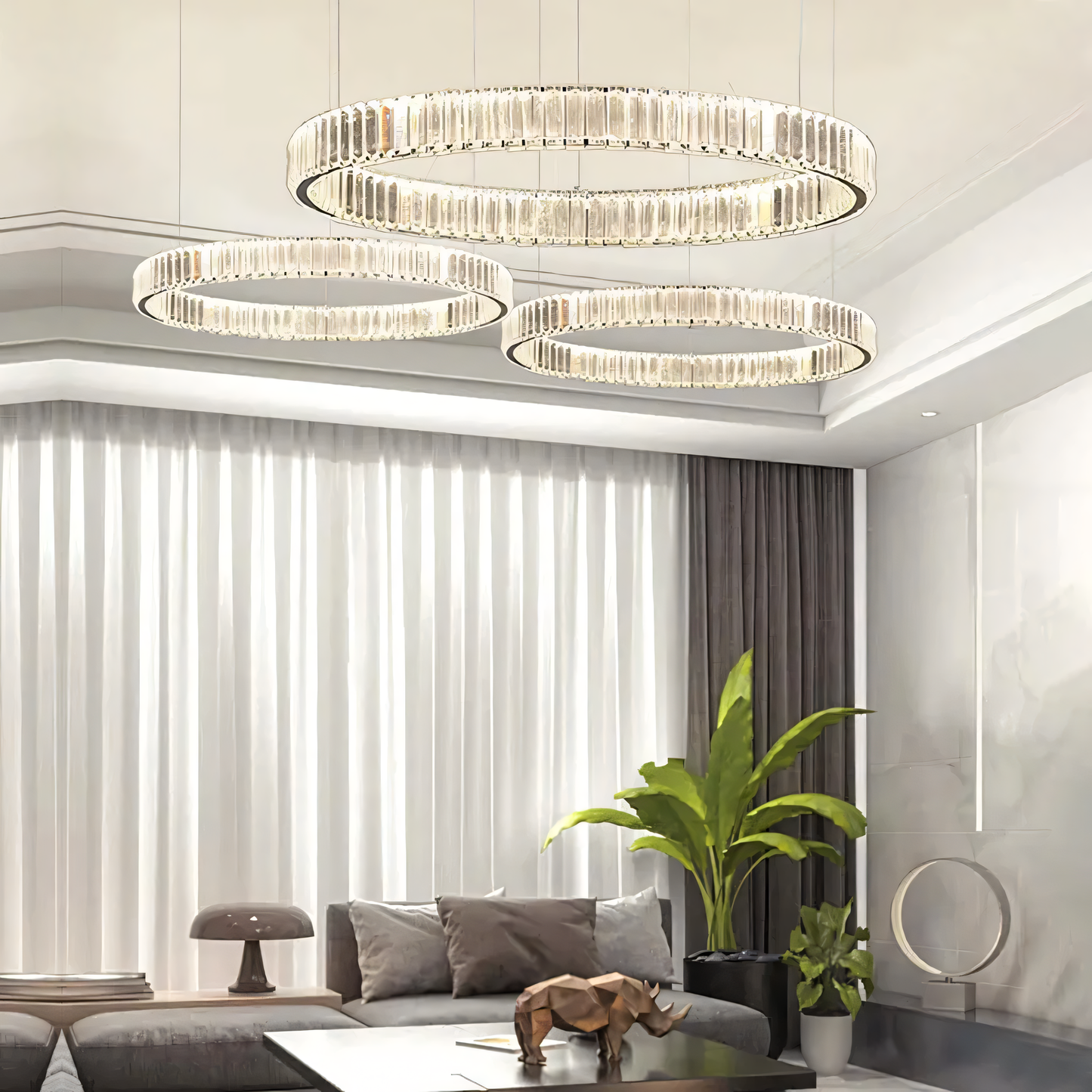 Celestial Ring Chandelier