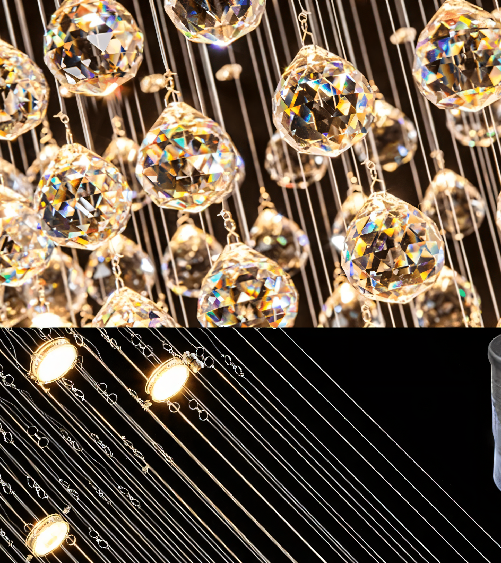 Striking Geometric Lighting Fixture