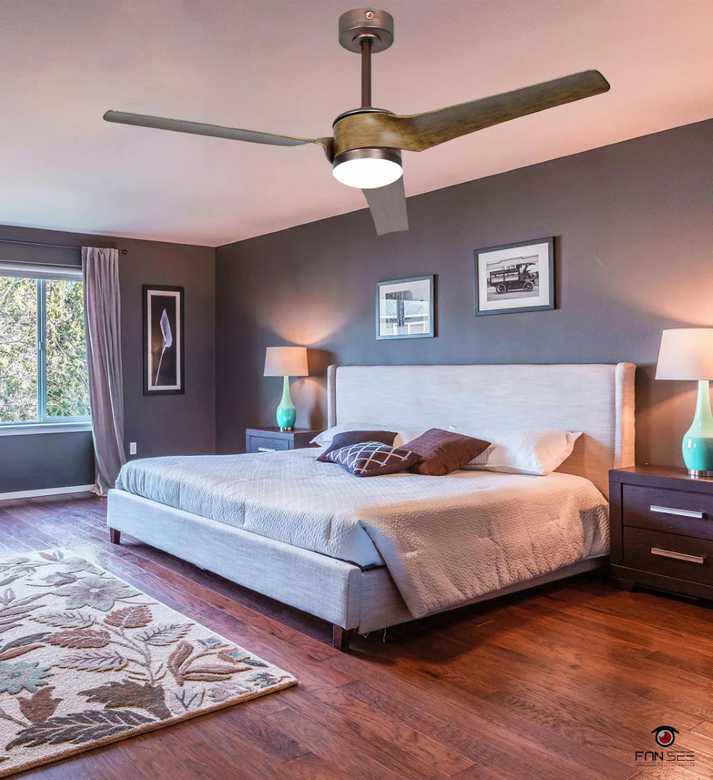 Wallnut Wonder Ceiling Fan