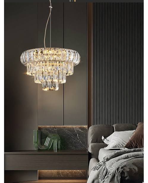 K9 Crystal LED Chandelier for Living Dining Room Light