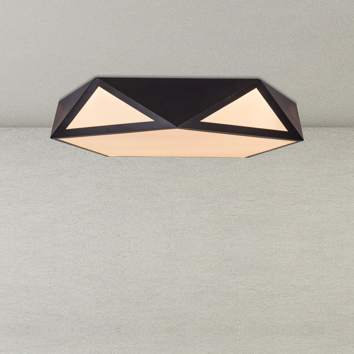 Give A Little (Black, 3 Color Built-In LED) Ceiling Light