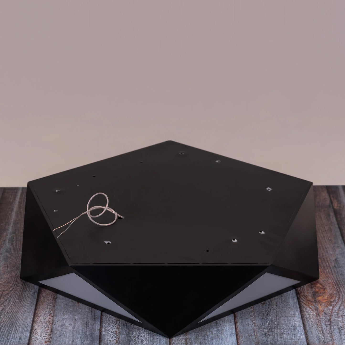 Give A Little (Black, 3 Color Built-In LED) Ceiling Light