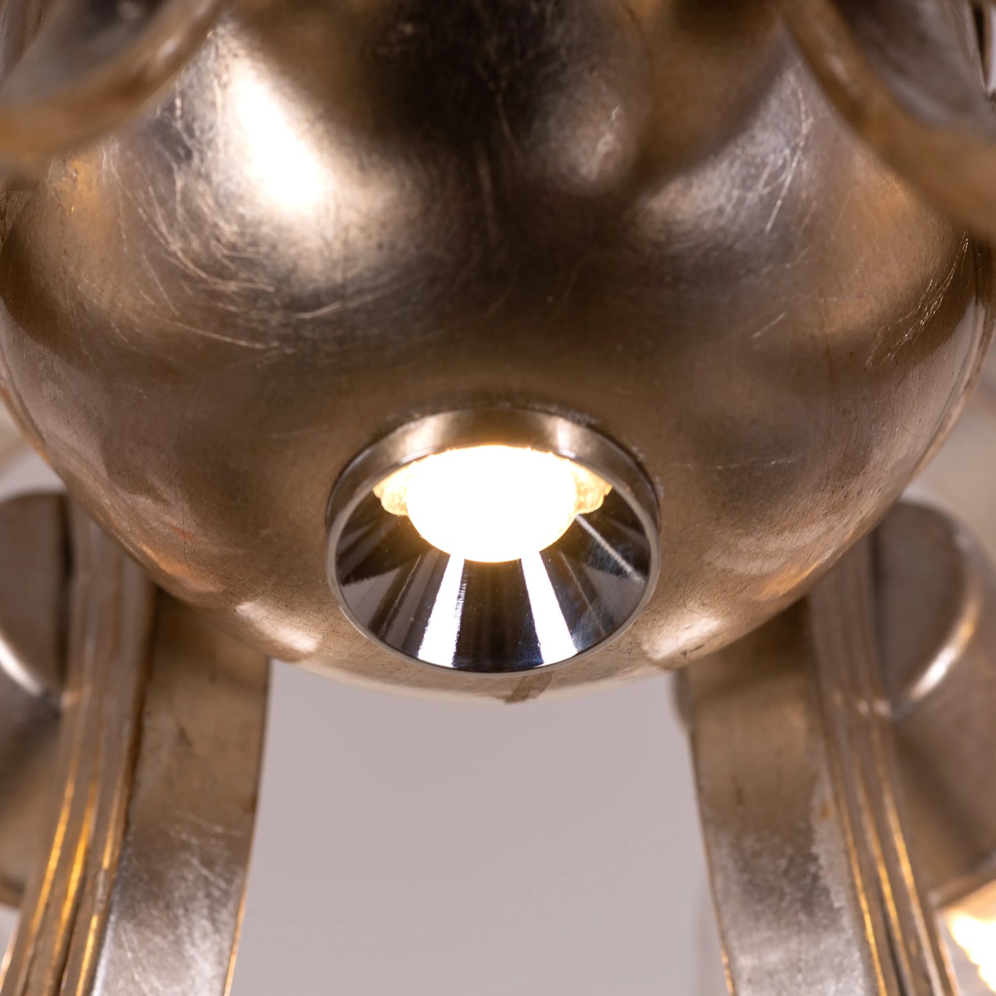 Time To Shine (Large, Antique Foil Gilded) Ceiling Light